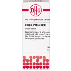VESPA CRABRO D 200 Globuli 10 g – Артикул 7183274 (артикул 7183274) Германия