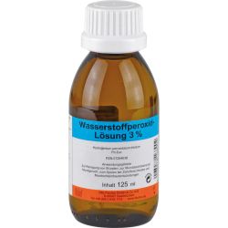 WASSERSTOFFPEROXID Lsung 3% Ph.Eur. 125 ml – Артикул 7284638 (артикул 7284638) Германия