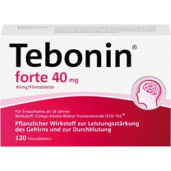 TEBONIN forte 40 mg Filmtabletten 120 St – Артикул 7368358 (артикул 7368358) Германия