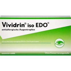VIVIDRIN iso EDO antiallergische Augentropfen 20X0.5 ml – Артикул 8921917 (артикул 8921917) Германия