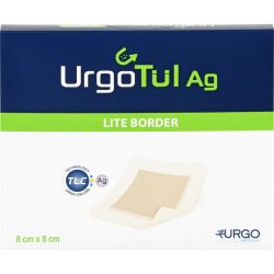 URGOTL Ag Lite Border 8x8 cm Verband 10 St – Артикул 9607117 (артикул 9607117) Германия