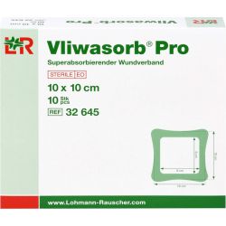 VLIWASORB Pro suberabsorb.Komp.steril 10x10 cm 10 St – Артикул 10792516 (артикул 10792516) Германия