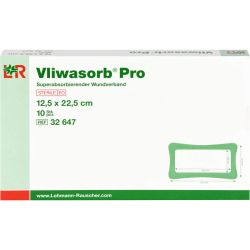 VLIWASORB Pro suberabsorb.Komp.steril 12,5x22,5 cm 10 St – Артикул 10792522 (артикул 10792522) Германия