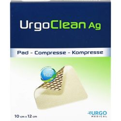 URGOCLEAN Ag Vlieskomp.10x12 cm steril 10 St – Артикул 11370013 (артикул 11370013) Германия