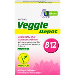 VEGGIE Depot Vitamin B12+Magnesium+Folsure Tabl. 60 St – Артикул 11674339 (артикул 11674339) Германия