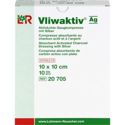 VLIWAKTIV AG Aktivkohle Saugkomp.m.Silber 10x10 cm 10 St – Артикул 13541335 (артикул 13541335) Германия