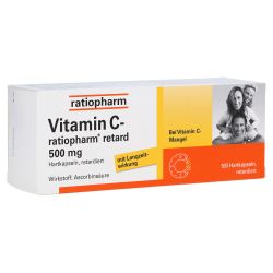 Vitamin C-ratiopharm retard 500mg – Артикул 7260885 (артикул 7260885) Германия