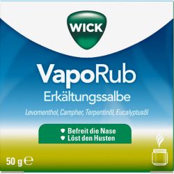 WICK VapoRub Erkltungssalbe 50 g – Артикул 358693 (артикул 358693) Германия