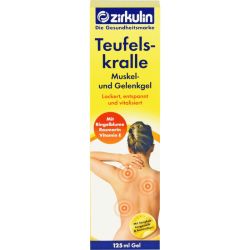 ZIRKULIN Teufelskralle Muskel- und Gelenkgel 125 ml – Артикул 373296 (артикул 373296) Германия