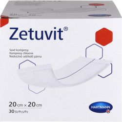 ZETUVIT Saugkompressen unsteril 20x20 cm CPC 30 St – Артикул 467755 (артикул 467755) Германия