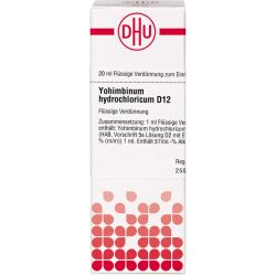 YOHIMBINUM HYDROCHLORICUM D 12 Dilution 20 ml – Артикул 546408 (артикул 546408) Германия