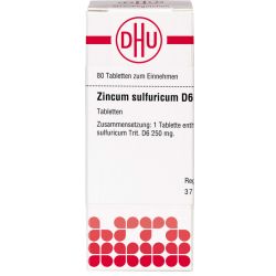 ZINCUM SULFURICUM D 6 Tabletten 80 St – Артикул 2637546 (артикул 2637546) Германия