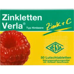 ZINKLETTEN Verla Himbeere Lutschtabletten 50 St – Артикул 3915467 (артикул 3915467) Германия