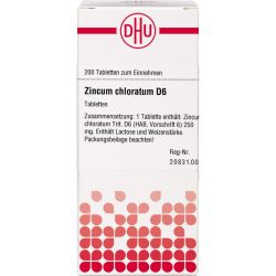 ZINCUM CHLORATUM D 6 Tabletten 200 St – Артикул 4242622 (артикул 4242622) Германия