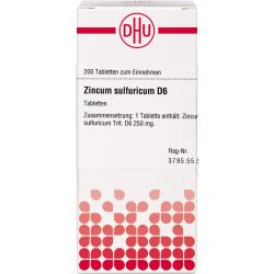 ZINCUM SULFURICUM D 6 Tabletten 200 St – Артикул 4242875 (артикул 4242875) Германия