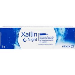 XAILIN Night Augensalbe 1X5 g – Артикул 10546042 (артикул 10546042) Германия