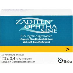 ZALERG ophtha sine Augentr.Einzeldosispipetten 20 St – Артикул 11095009 (артикул 11095009) Германия