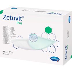 ZETUVIT Plus extrastarke Saugkompr.steril 15x20 cm 10 St – Артикул 11554730 (артикул 11554730) Германия