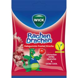 WICK RachenDrachen Halsgummis Kirsche 75 g – Артикул 12646061 (артикул 12646061) Германия