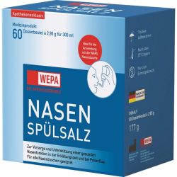 WEPA Nasensplsalz 60X2.95 g – Артикул 13712363 (артикул 13712363) Германия
