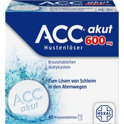 ACC akut 600 Brausetabletten 40 St – Артикул 520917 (артикул 520917) Германия