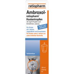 AMBROXOL-ratiopharm Hustentropfen 100 ml – Артикул 563097 (артикул 563097) Германия