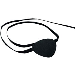 AUGENKLAPPE mit Bindeband schwarz 1 St – Артикул 759305 (артикул 759305) Германия