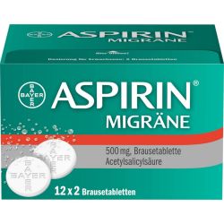 ASPIRIN MIGRNE Brausetabletten 24 St – Артикул 958298 (артикул 958298) Германия