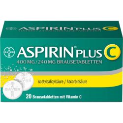 ASPIRIN plus C Brausetabletten 20 St – Артикул 1894063 (артикул 1894063) Германия