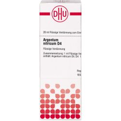 ARGENTUM NITRICUM D 4 Dilution 20 ml – Артикул 2110023 (артикул 2110023) Германия