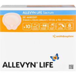 ALLEVYN Life Sacrum gro Silikonschaumverband 10 St – Артикул 2495129 (артикул 2495129) Германия