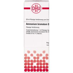 AMMONIUM BROMATUM D 4 Dilution 20 ml – Артикул 2606333 (артикул 2606333) Германия