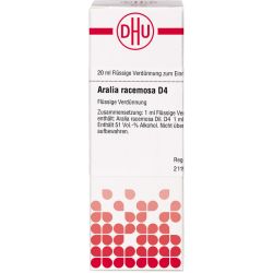 ARALIA RACEMOSA D 4 Dilution 20 ml – Артикул 2607166 (артикул 2607166) Германия