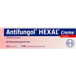 ANTIFUNGOL HEXAL Creme 50 g – Артикул 3117659 (артикул 3117659) Германия