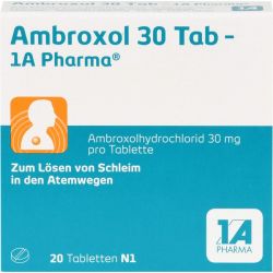 AMBROXOL 30 Tab-1A Pharma Tabletten 20 St – Артикул 3201609 (артикул 3201609) Германия