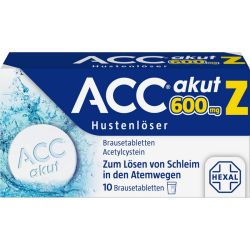 ACC akut 600 Z Hustenlser Brausetabletten 10 St – Артикул 3294717 (артикул 3294717) Германия