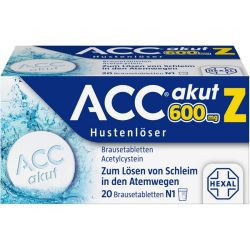 ACC akut 600 Z Hustenlser Brausetabletten 20 St – Артикул 3294723 (артикул 3294723) Германия