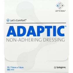 ADAPTIC 7,6x7,6 cm feuchte Wundauflage 10 St – Артикул 4739937 (артикул 4739937) Германия
