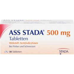 ASS STADA 500 mg Tabletten 30 St – Артикул 4860432 (артикул 4860432) Германия