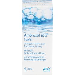 AMBROXOL acis Tropfen 50 ml – Артикул 4876315 (артикул 4876315) Германия