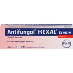ANTIFUNGOL HEXAL Creme 25 g – Артикул 4972510 (артикул 4972510) Германия