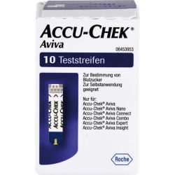 ACCU CHEK Aviva Teststreifen Plasma II 1X10 St – Артикул 6114957 (артикул 6114957) Германия