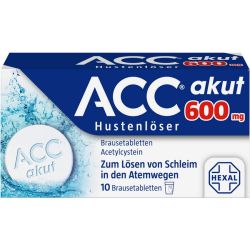 ACC akut 600 Brausetabletten 10 St – Артикул 6197481 (артикул 6197481) Германия