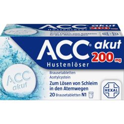 ACC akut 200 Brausetabletten 20 St – Артикул 6302311 (артикул 6302311) Германия