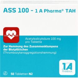 ASS 100-1A Pharma TAH Tabletten 50 St – Артикул 6312060 (артикул 6312060) Германия