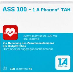 ASS 100-1A Pharma TAH Tabletten 100 St – Артикул 6312077 (артикул 6312077) Германия
