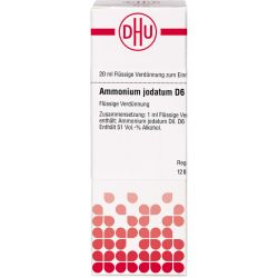 AMMONIUM JODATUM D 6 Dilution 20 ml – Артикул 7158655 (артикул 7158655) Германия