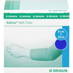ASKINA Haftbinde Color 8 cmx20 m blau 1 St – Артикул 7343476 (артикул 7343476) Германия