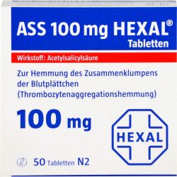 ASS 100 HEXAL Tabletten 50 St – Артикул 7402204 (артикул 7402204) Германия