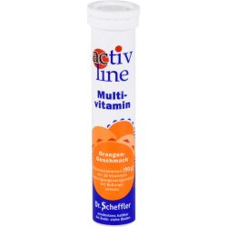 ACTIVLINE Multivitamin Orange Brausetabletten 20 St – Артикул 8717281 (артикул 8717281) Германия